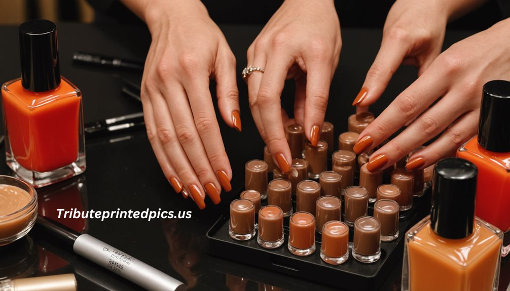 How to Get the Perfect Light Brown Nails Color BackstageViral.com