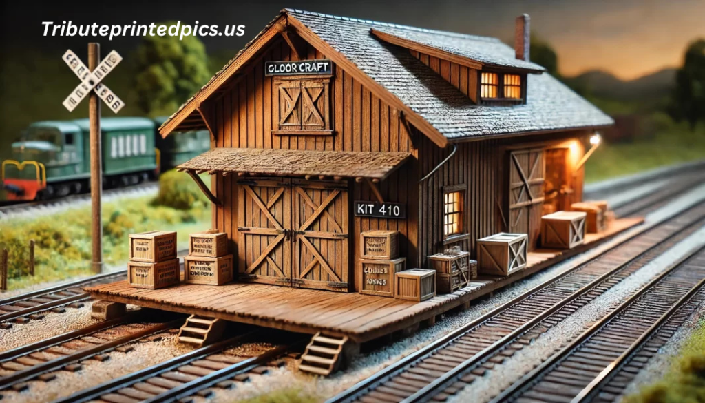 gloor craft models kit 410 freight house ho scale