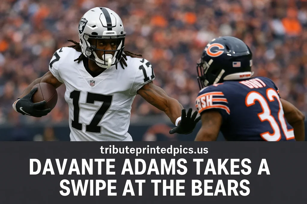 Davante Adams Takes a Swipe at the Bears