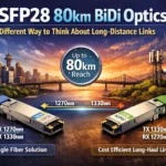 QSFP28 80km BiDi Optics: A Different Way to Think About Long-Distance Links